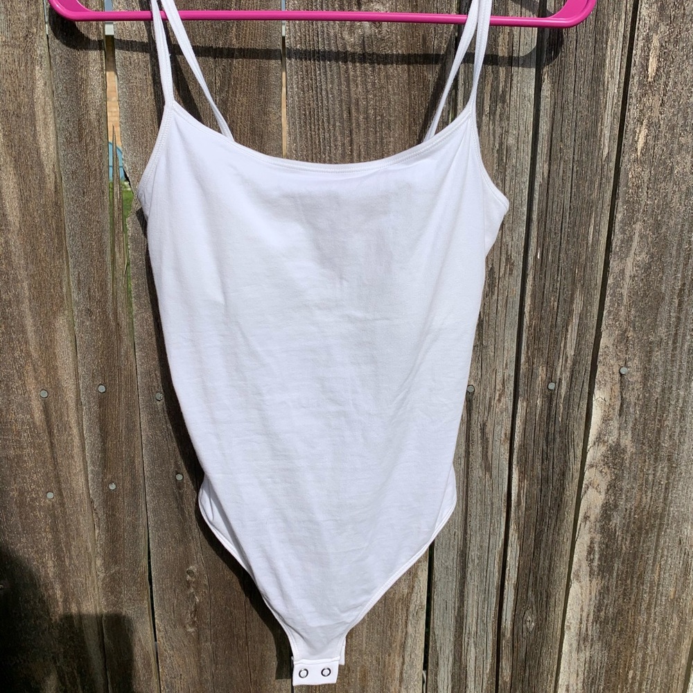 Express small spaghetti strap onesie